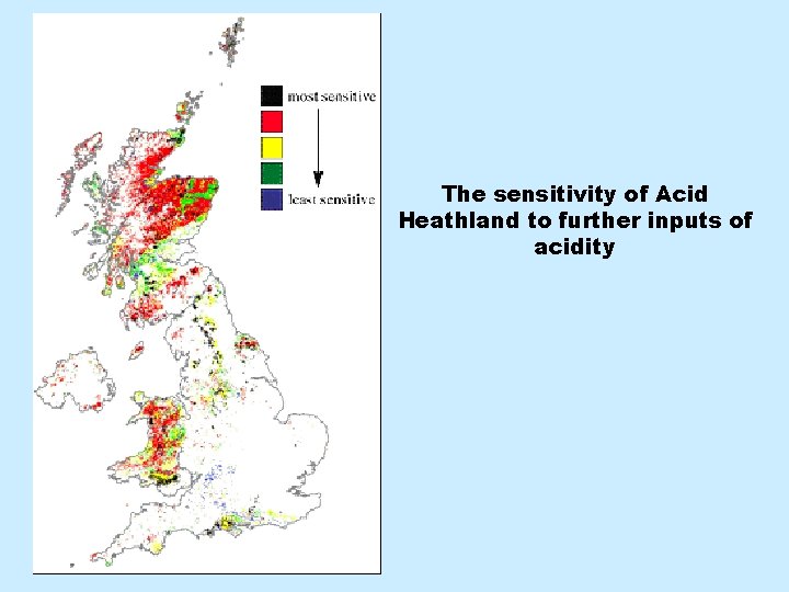 The sensitivity of Acid Heathland to further inputs of acidity 