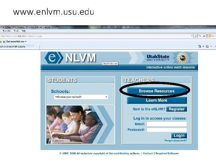 www. enlvm. usu. edu 