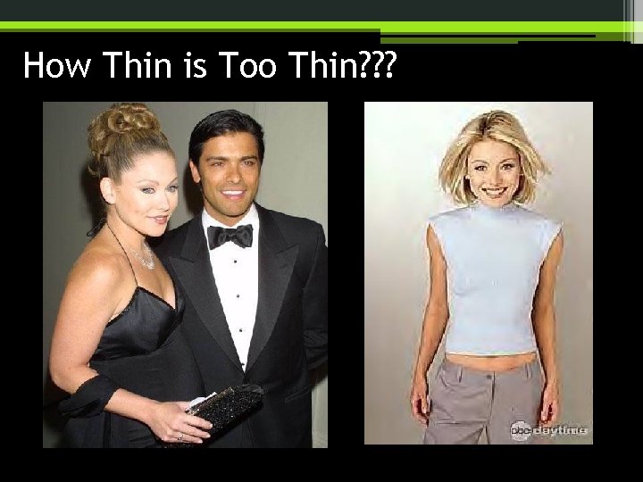 How Thin is Too Thin? ? ? 