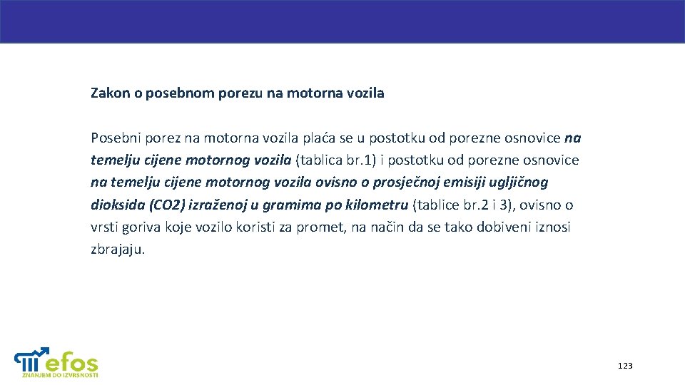 Zakon o posebnom porezu na motorna vozila Posebni porez na motorna vozila plaća se