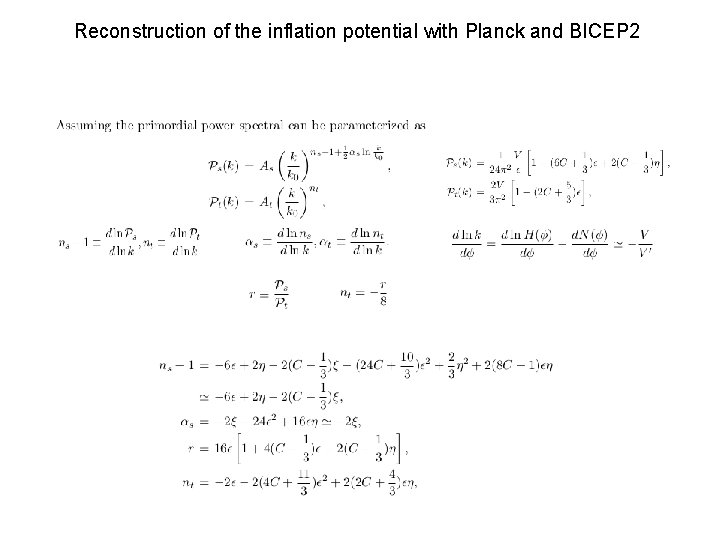 Reconstruction of the inflation potential with Planck and BICEP 2 