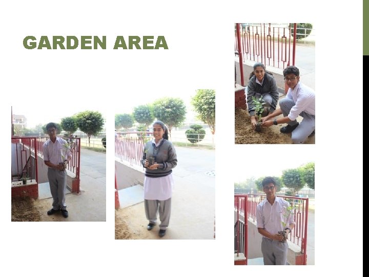 GARDEN AREA GARDEN AREA