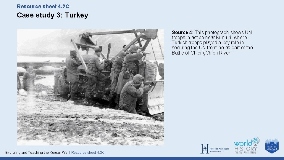 Resource sheet 4. 2 C Case study 3: Turkey Source 4: This photograph shows
