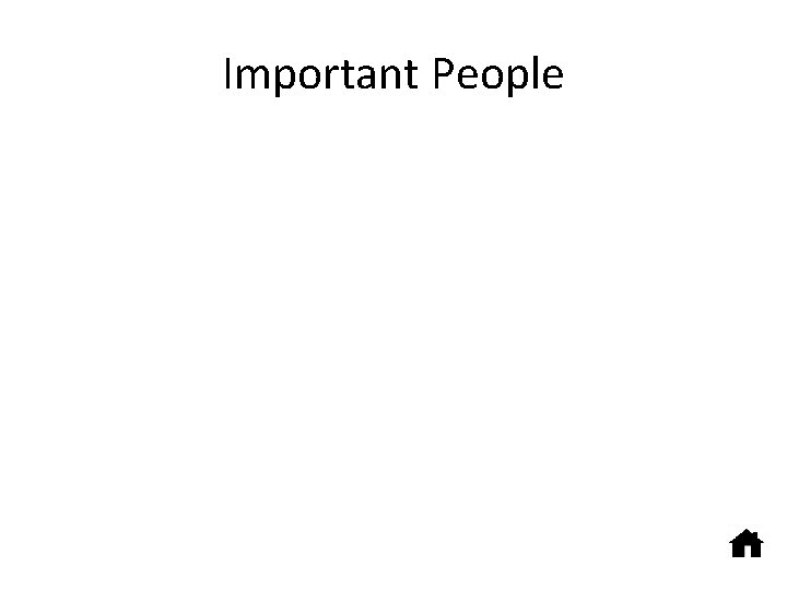 Important People 