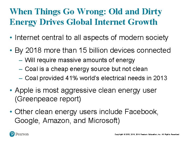 When Things Go Wrong: Old and Dirty Energy Drives Global Internet Growth • Internet