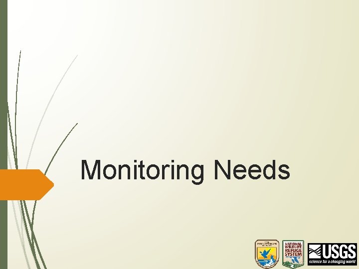 Monitoring Needs 