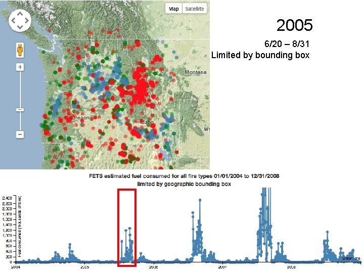 2005 6/20 – 8/31 Limited by bounding box 