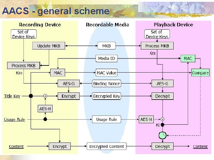 AACS - general scheme 