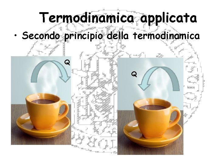 Termodinamica applicata • Secondo principio della termodinamica Q Q 