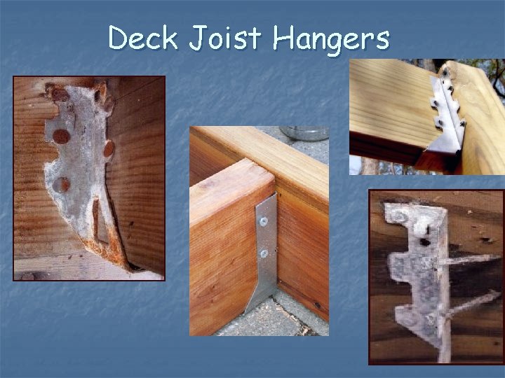 Deck Joist Hangers Deck Joist Hangers