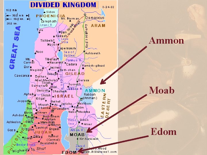 Ammon Moab Edom 
