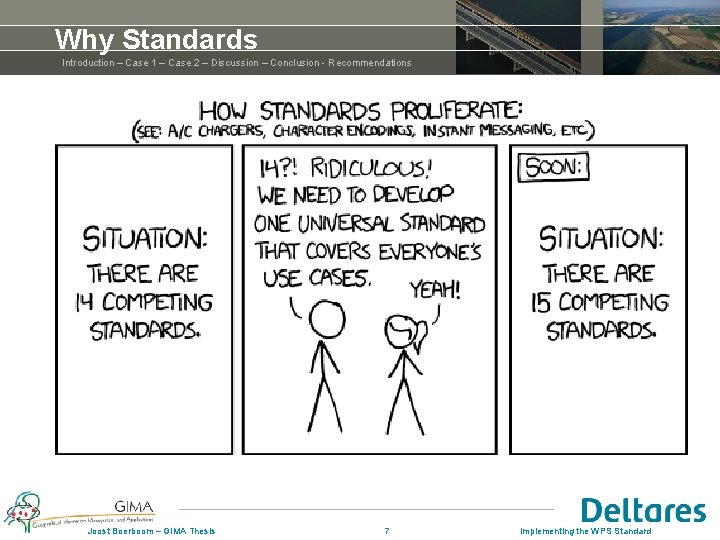 Why Standards Introduction – Case 1 – Case 2 – Discussion – Conclusion - Why Standards Introduction – Case 1 – Case 2 – Discussion – Conclusion -