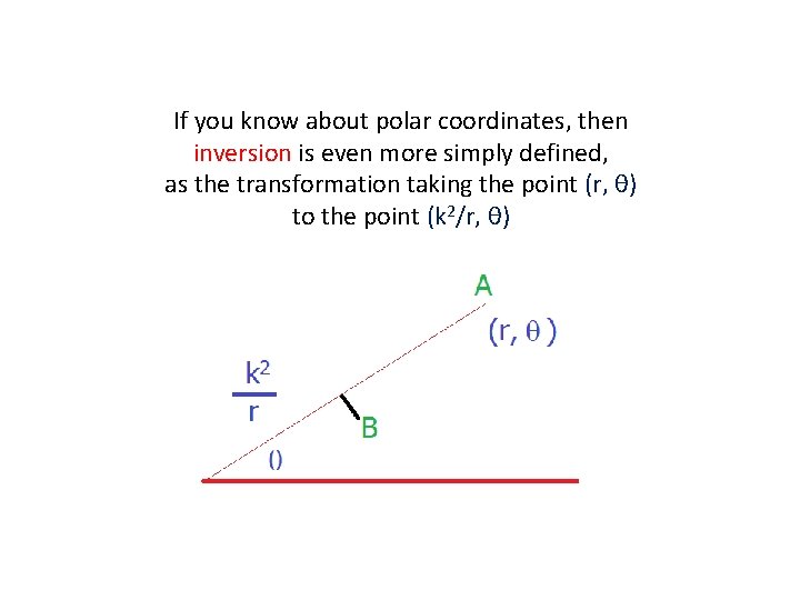 Maths Invertations www carommaths co uk Activity 2 8 Inversion