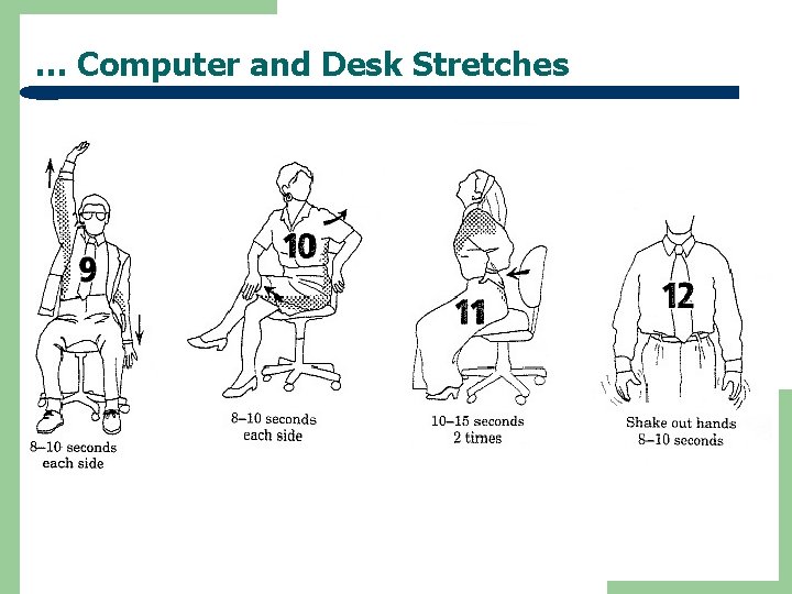 … Computer and Desk Stretches 