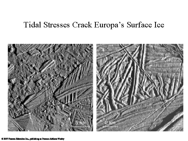 Tidal Stresses Crack Europa’s Surface Ice 