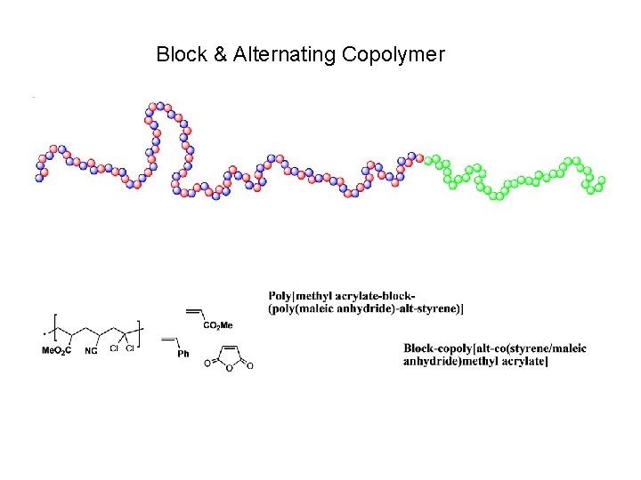 Block & Alternating Copolymer 
