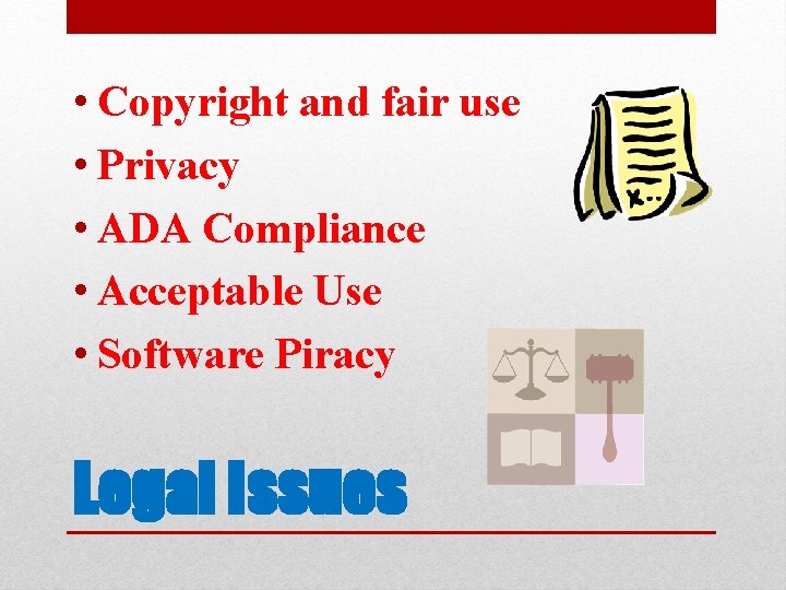  • Copyright and fair use • Privacy • ADA Compliance • Acceptable Use