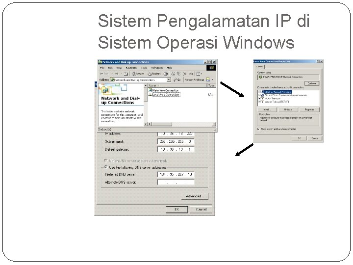Sistem Pengalamatan IP di Sistem Operasi Windows 