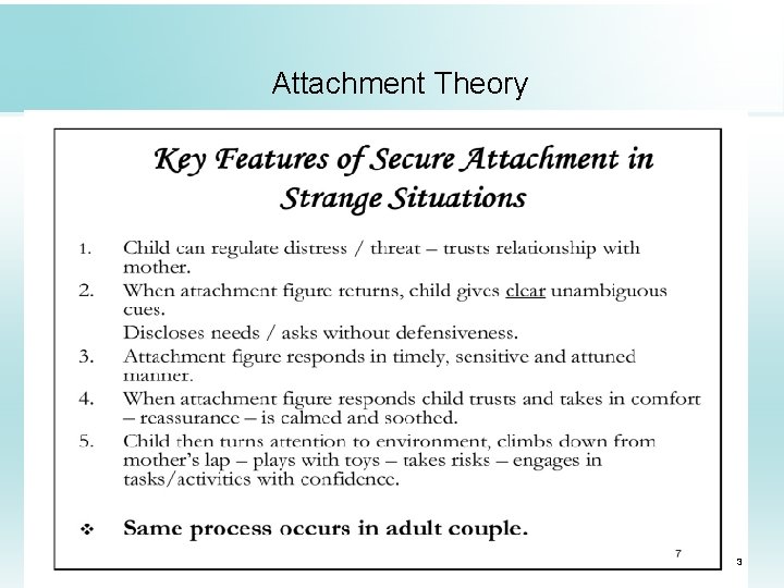 Attachment Theory 3 