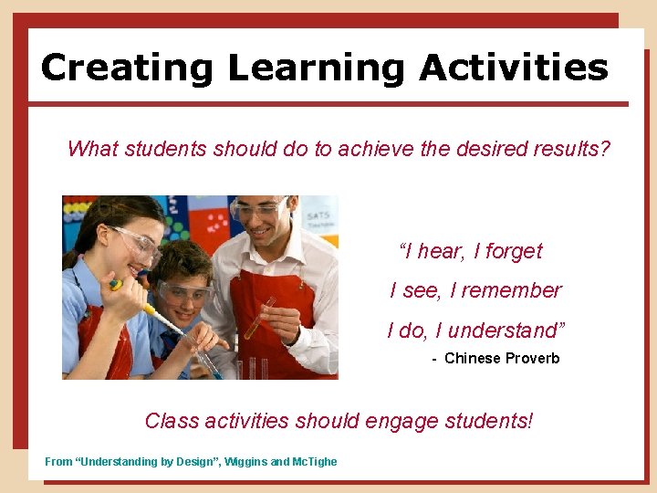 MODULE 4 Learning Experiences using Active Learning 3