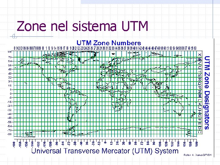Zone nel sistema UTM 