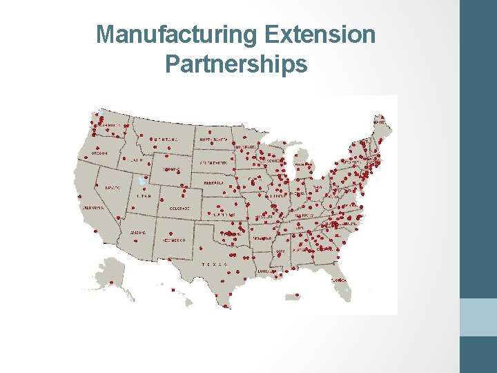 Manufacturing Extension Partnerships 