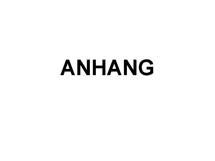 ANHANG 