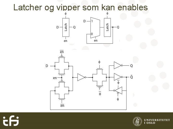 Latcher og vipper som kan enables 