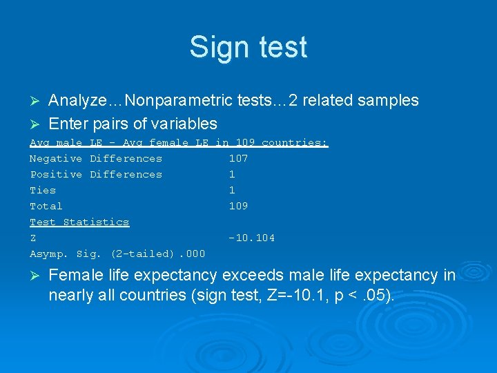 Tuesday PM Presentation of AM results What are