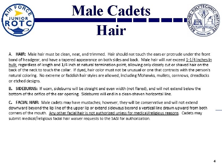 Male Cadets Hair 4 
