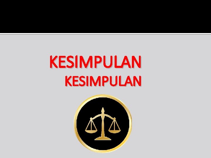 KESIMPULAN 