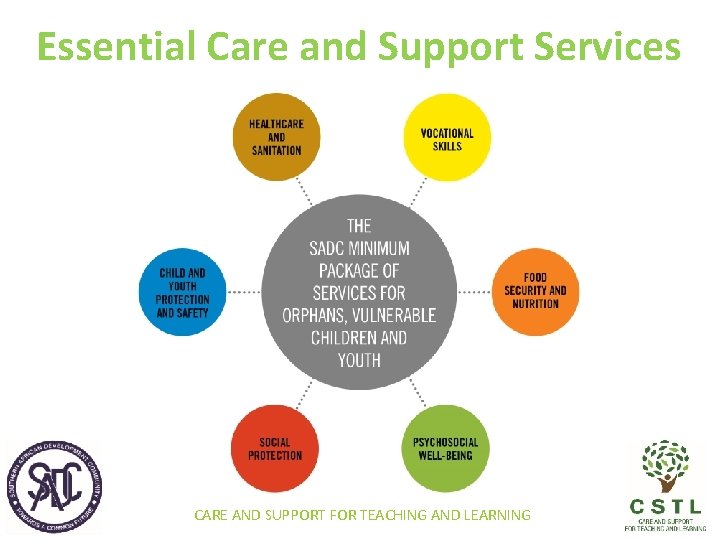 Essential Care and Support Services CARE AND SUPPORT FOR TEACHING AND LEARNING 