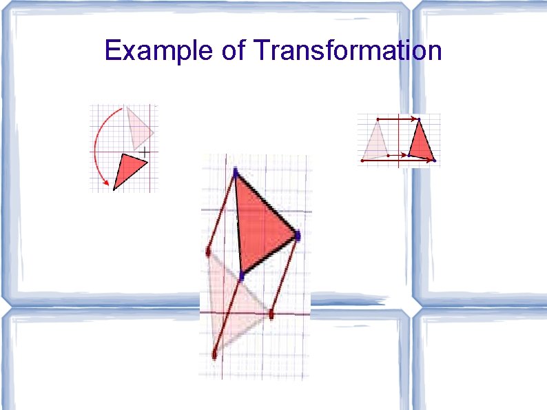 Example of Transformation 