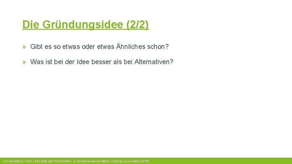 Die Gründungsidee (2/2) » Gibt es so etwas oder etwas Ähnliches schon? » Was