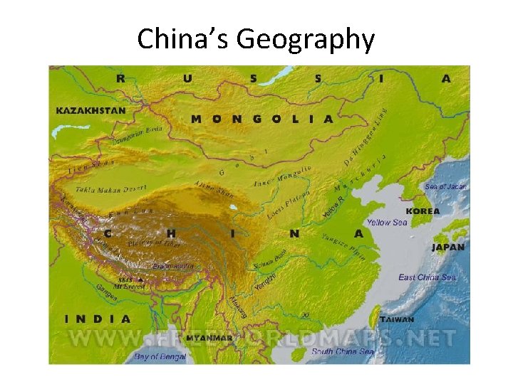 China’s Geography 