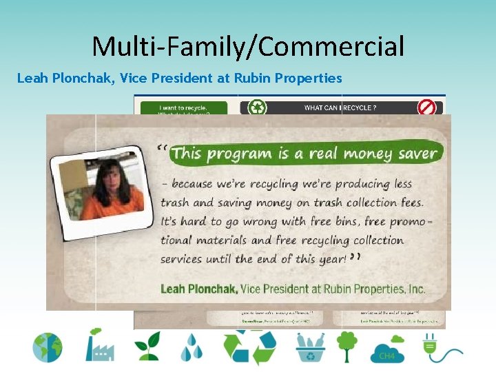 Multi-Family/Commercial Leah Plonchak, Vice President at Rubin Properties 