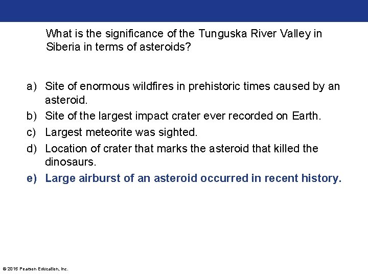 What is the significance of the Tunguska River Valley in Siberia in terms of