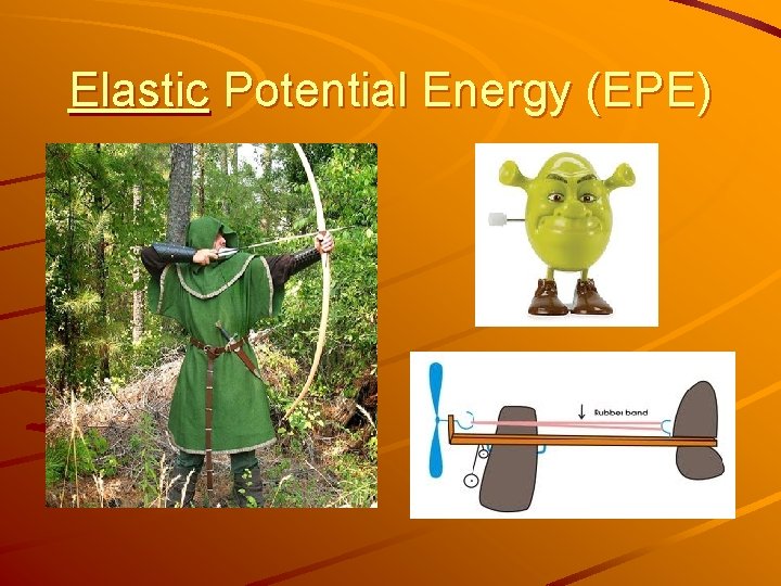 Elastic Potential Energy (EPE) 