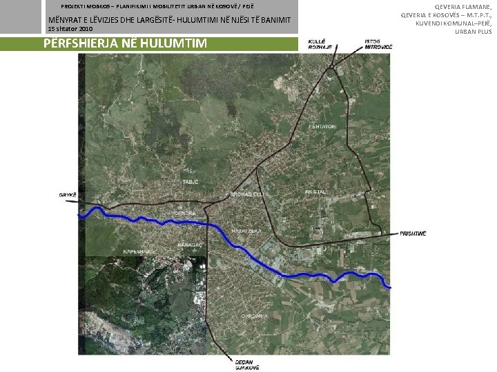 PROJEKTI MOBKOS – PLANIFIKIMI I MOBILITETIT URBAN NË KOSOVË / PEJË MËNYRAT E LËVIZJES