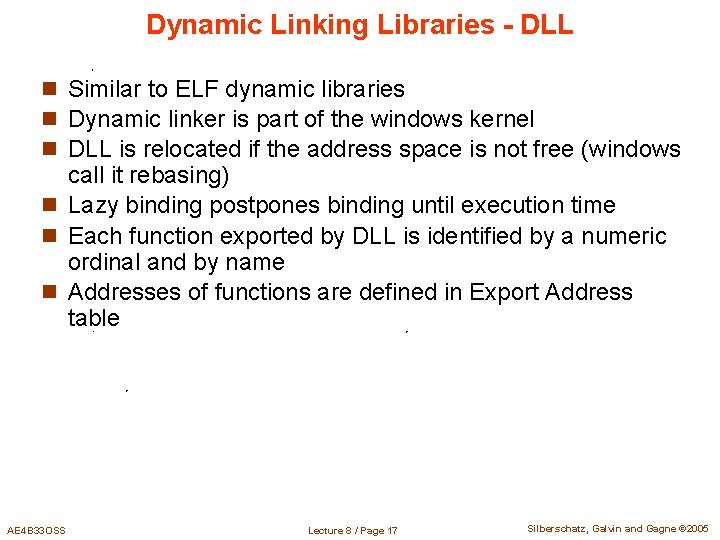 Lecture 10 Linking and loading Contents n n