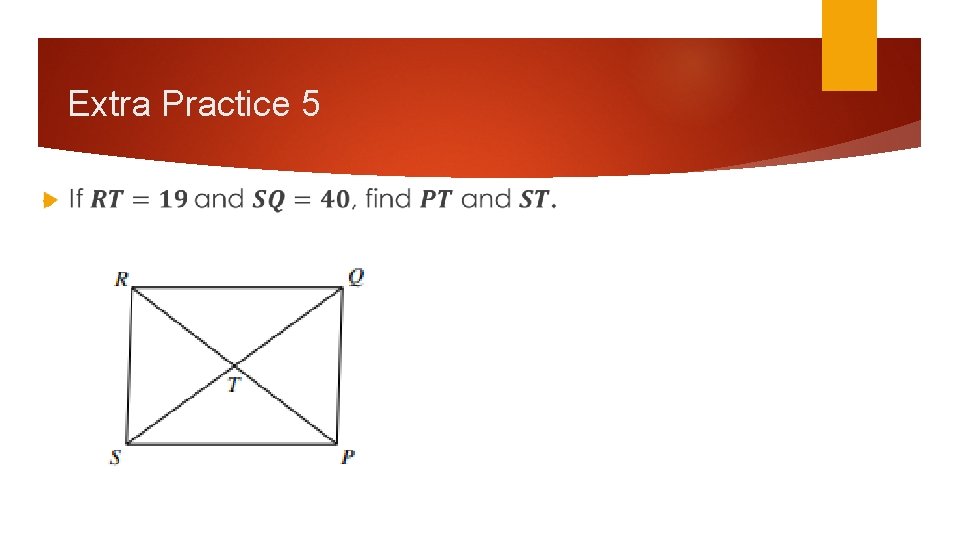 Extra Practice 5 Extra Practice 5