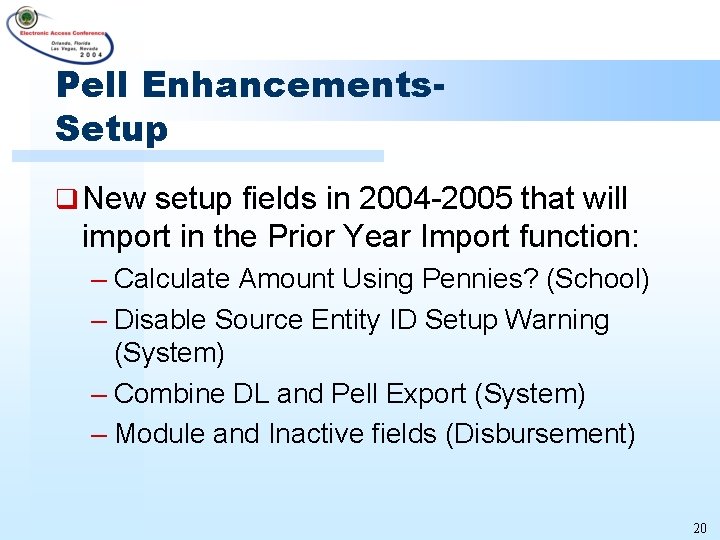 Session 22 EDExpressCOD Processing from a Pell Perspective