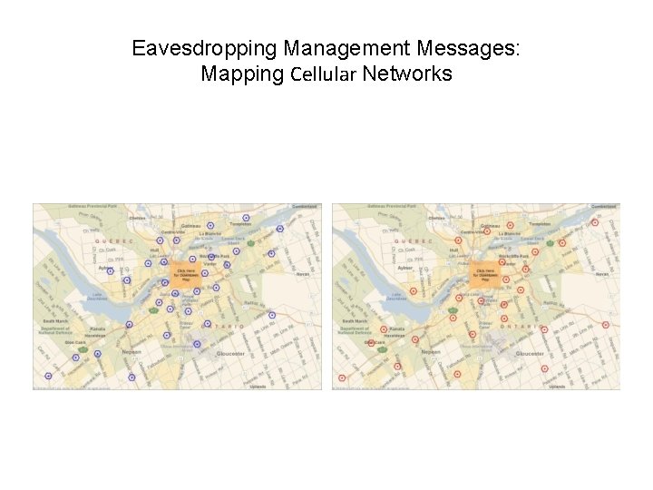 Eavesdropping Management Messages: Mapping Cellular Networks 