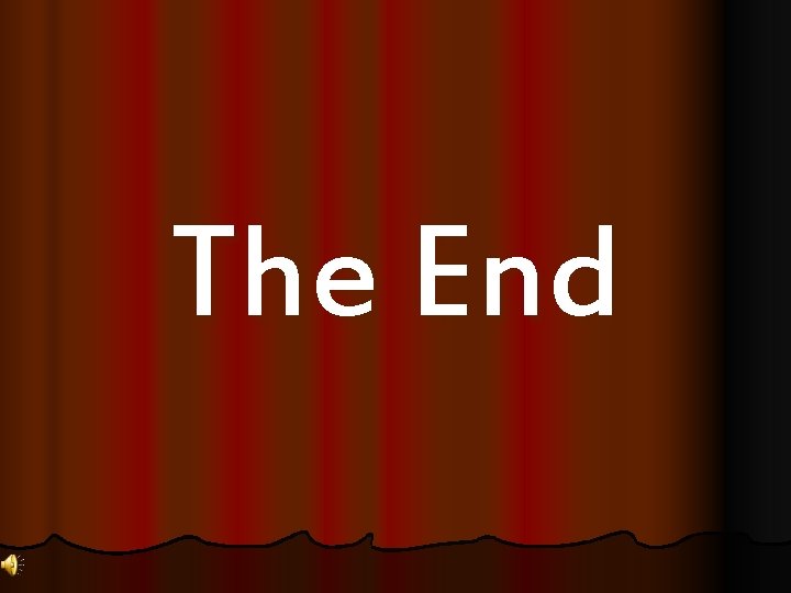 The End 