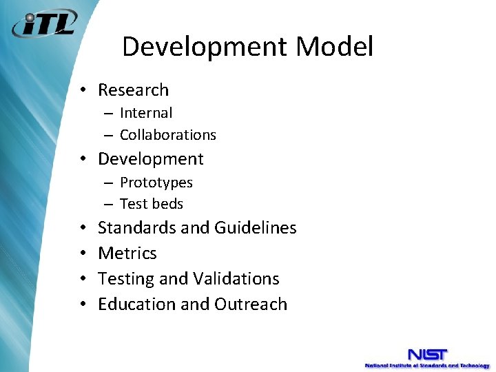 An Overview of the NISTs Cyber Security Program