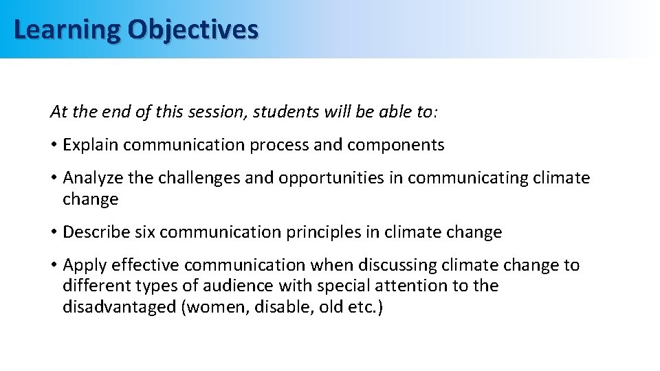 Bangladesh ClimateResilient Ecosystem Curriculum BACUM Module 1 ...
