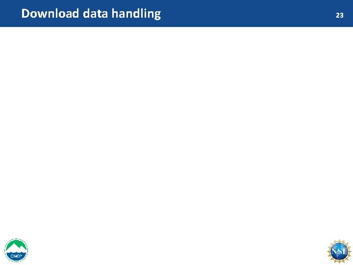 Download data handling 23 