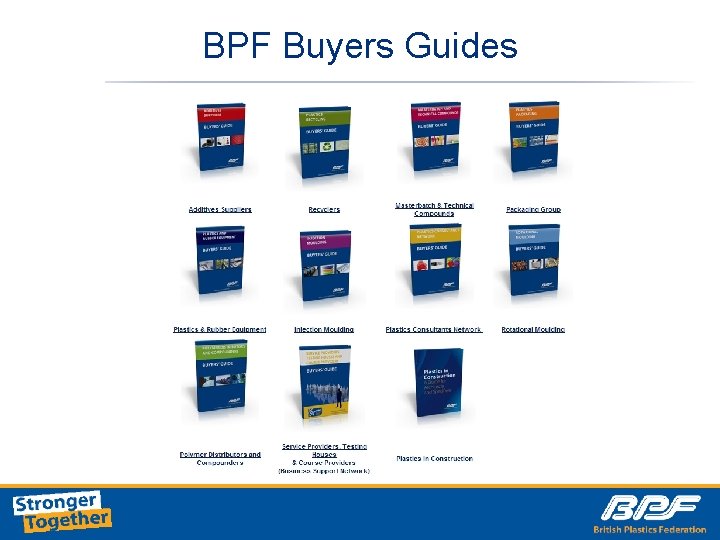 BPF Buyers Guides 