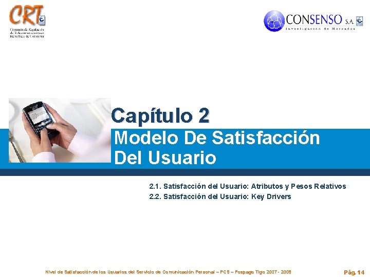 Capítulo 2 Modelo De Satisfacción Del Usuario 2. 1. Satisfacción del Usuario: Atributos y