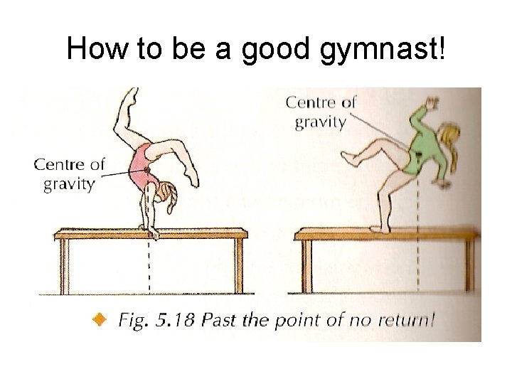 How to be a good gymnast! 